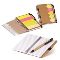 Bloco de anotações ecológico com Caneta - E5065